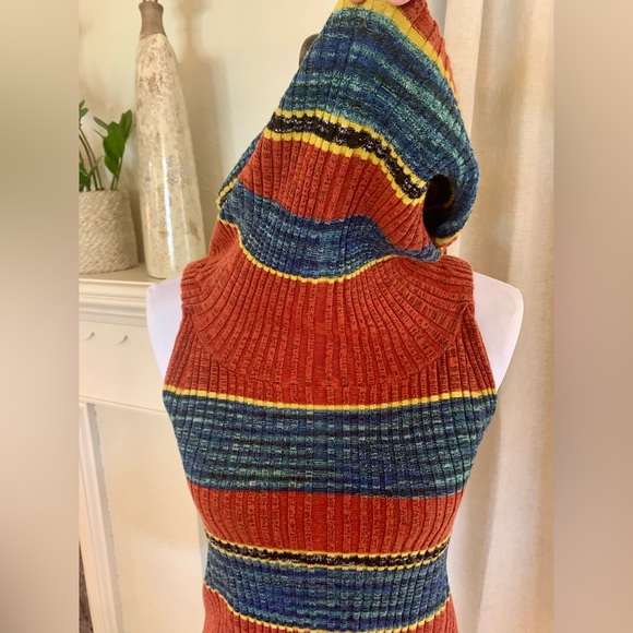 Free people Carly cowl neck sweater tank size large - Picture 3 of 9